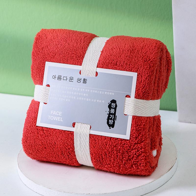Coral Fleece Bear Towels Gift Set With Plush Hand Towels For Weddings And Birthdays