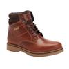 BASE LONDON Mens Bradley Leather Ankle Boots
