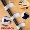20 Piezas Brida Reutilizable Sujetacables Organizador de Cables Cuerda de Cable Soporte Adhesivo Ajustable Correa Organizadora de Cables Gestión de Escritorio