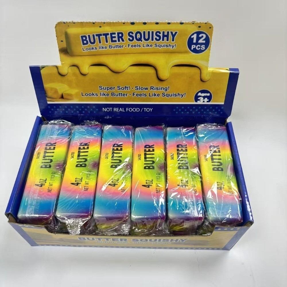 Soft Butter Stick Fidget Toy Slow Rebound Cheese Stick Squishy Toy Butter Stick Squishy Toy Adult