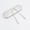 Stainless Steel U-Shaped Tongue Scraper for Oral Care