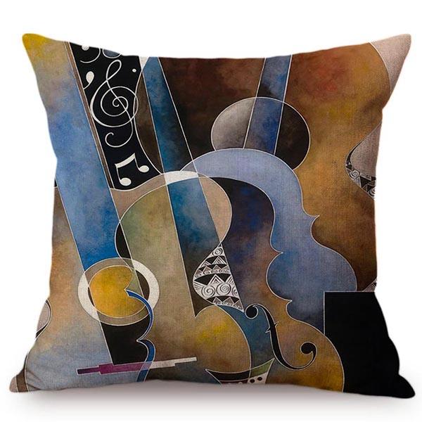Africa Traditional Culture Art Sofa Decoration Cushion Cover Colourful African Woman Abstract Pattern Car Throw Pillow Case