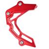 Canitu Red Front Sprocket Cover Guard Motorcycle Aluminum Chain Guard Sprocket Engine Cover Case