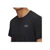 Trail Half Zip Loose Round Neck Breathable Short Sleeve T-Shirt Men Tops 1389808-001