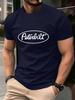 T-shirt in Cotone con Stampa Lettere Peterbilt da Uomo Estive Morbide Oversize Girocollo Manica Corta Top Comodi Abbigliamento Base