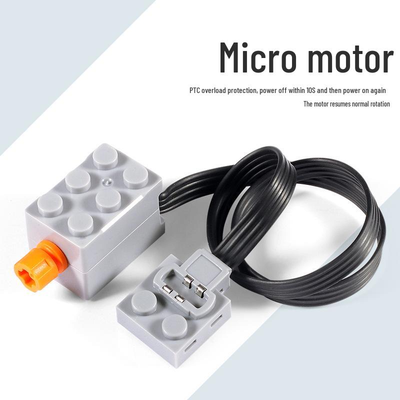MOC Technické kostky kompatibilní s Lego: Power Group XL Motor & Lithium Battery