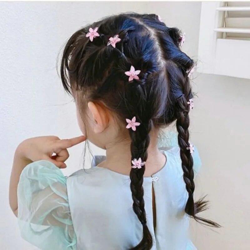 Copii Noi Mini Agrafe De Păr Pentru Fete Accesorii Păr Îmbrăcat Agraf De Păr Floare Mică Dulci Femei Decorare Moda Barette
