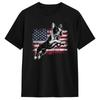 Boston Terrier 4th Of July Patriotic Dog Tshirt Trending T Shirts Shortsleeved Streetwear Tshirt 100 Cotton Oversize Tees