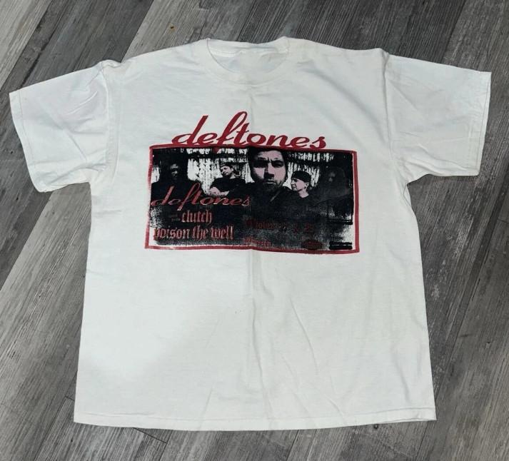 Deftones Band Shirt Unisex Short Sleeve Cotton Tee All Size S-5XL S