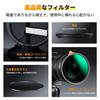 K&F CONCEPT 58mm Variable ND Filter ND2-ND32 + Black Mist 1/4