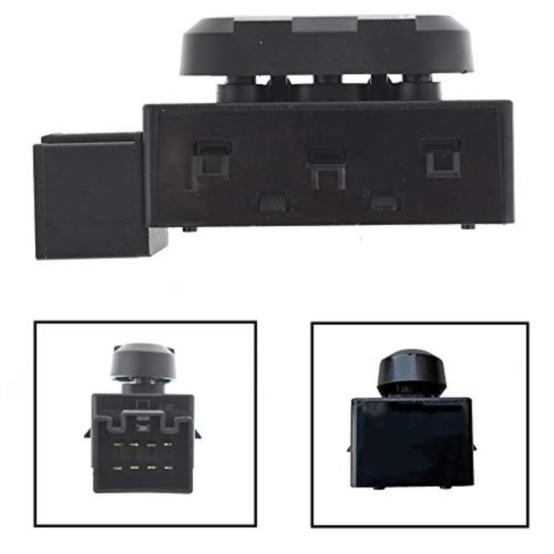 5F9T-14B709-AA Driver & Passenger Side Power Seat Switch 9L3T-14B709-AA for Ford Lincoln Mercury Mustang Edge Escape Expedition