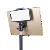 Multiple Functional Phone Tablet Clamp With Duals Screw Mounts Suitable for Tripods Selfie Stick And Monopods