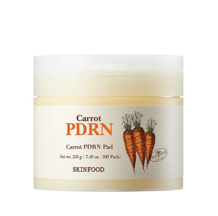 

Hydrating Carrot PDRN Moisture Pad for Smooth & Fresh Skin 1 box (100 Pads)
