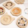 DIY Wooden Beading Design Board Suitable For Jewelry Making Bracelets Necklace Craft Tray Practical Display Bangle Handmade Tool
