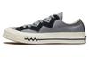 Chuck 1970s Leather Low Top Grey Black Women's 566137C