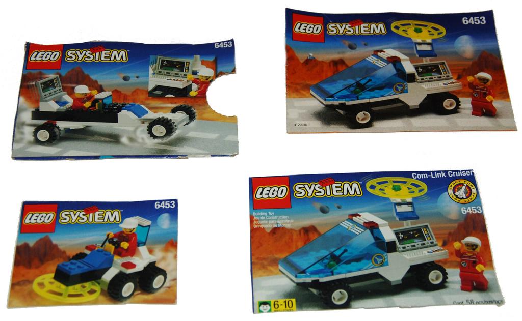 Lego Space Port Cruiser 6453 Com-Link