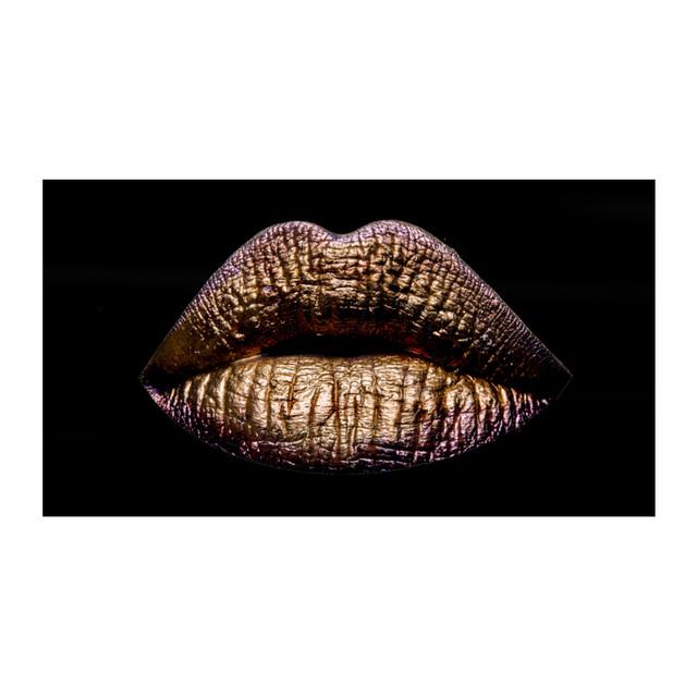 

Золотые губы, холст, картина, черное золото, сексуальные постеры для губ и принты, настенные художественные картины для гостиной, домашний декор Cuadros 20cm×40cm NoFrame