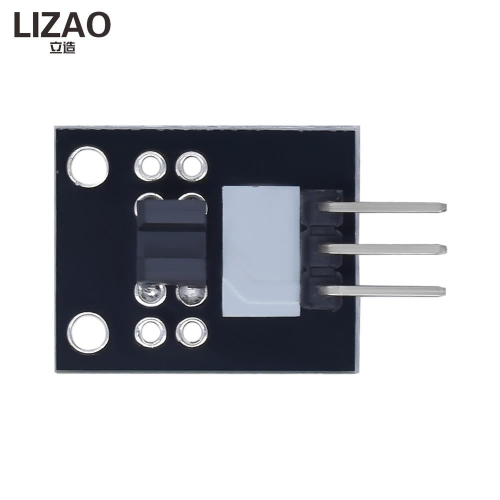 KY-010 Photoelectric Interrupt Sensor Module, Opposite-Type Optical Intercept Switch for Arduino & 37-in-1 Sensor Kit