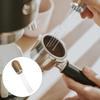 0,35 mm Kaffeeverteiler-Gadget, praktisch, robust, Geschenk, manuell, Holzgriff, Edelstahl