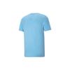 Puma Mcfc Champions League Winners Tee Retro Manchester City Commemorative Letter Print Crew Neck Short Sleeve T-Shirt Men Tops Light-Blue 779046-04