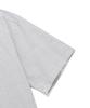 COVERNAT C Logo Oxford Stripe Half Shirt Grey