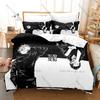 Cool Nanami Kento Blonde Suit Leopard Tie Cleaver Sunglasses Duvet Cover + 2 Pillowcases Dark Shonen Anime Bed Linen
