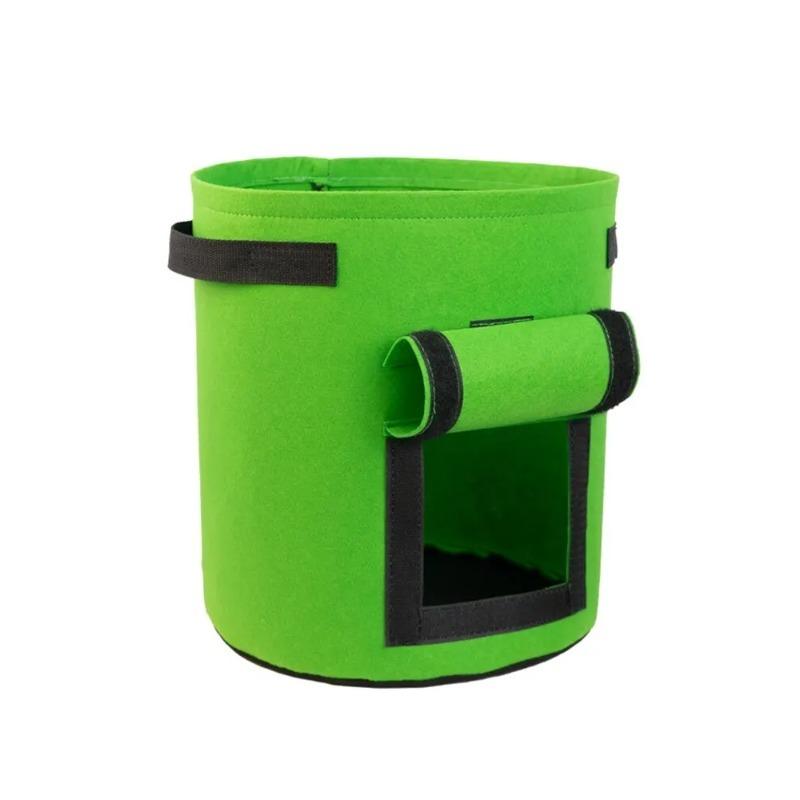 1/3PC Felt Potato Planting Bag Large Diameter Vegetable Plant Seedling Bag Non-Woven Felt Potato Growing Bucket