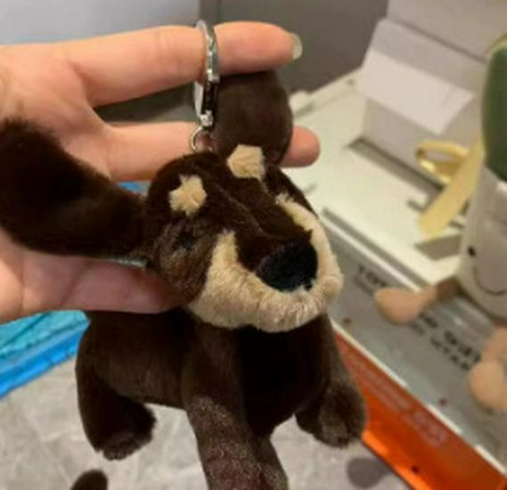 Kolekce plyšových klíčenek ve stylu Jellycat: Roztomilá panenka, hračka, dárek