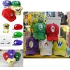 Gorra de Béisbol de Super Mario Bros Luigi Para Adultos y Niños Unisex Accesorio de Disfraz Cosplay