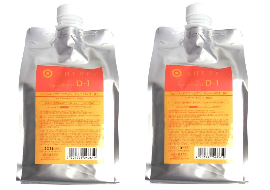 

of Arimino Sherpa Design Supplement Treatment 1000g Refill [Set 2] D-1
