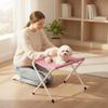 Foldable Pet Bath Table with Mesh Surface Quick-Drying Furniture Sturdy