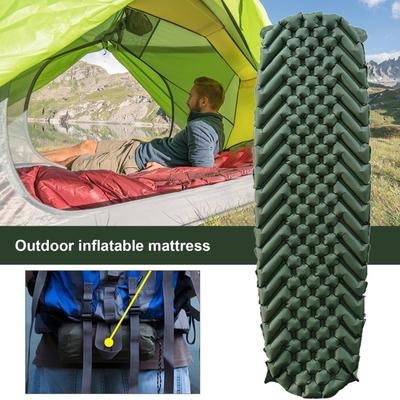 Camping Air Mattress Blow Up Sleeping Pad Soft Foldable Floor Mat For Outdoor Camping Travel Backpacking Tent Hiking Couch Truck