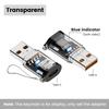 120W USB C OTG Adapter USB To Type C Data Transfer Charging Adapter 10Gbps USB Female To Type C Male Connector for IPhone 16 15