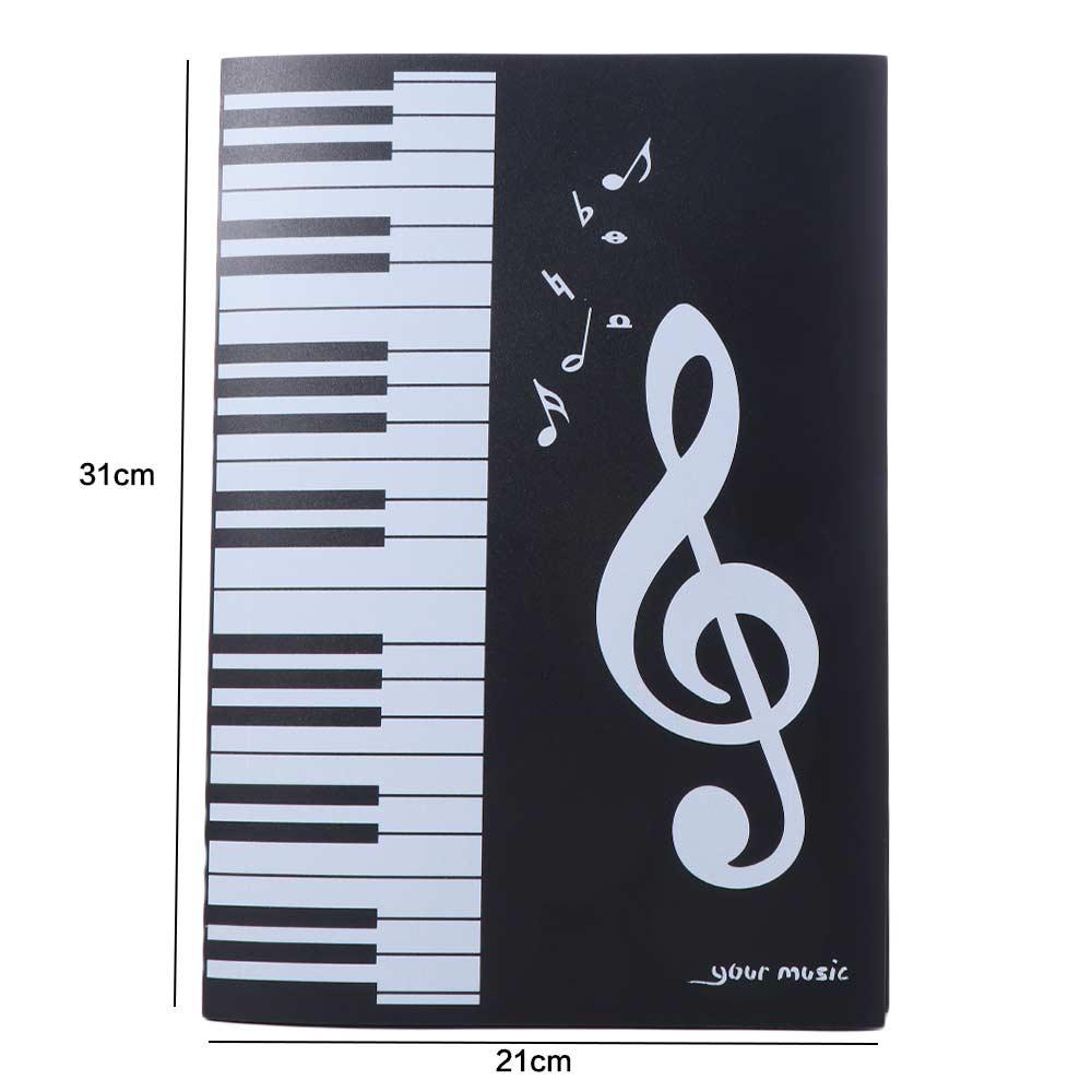 4 Pages Expand Music Folder Directly Editable Piano Score Folder Music Score Holder  Guitar Violin