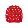 MLB Diamond Heart Crewneck Long Sleeve Sweatshirt Couple Style Men Sweatshirt Red 3AMTH0124-43RDS