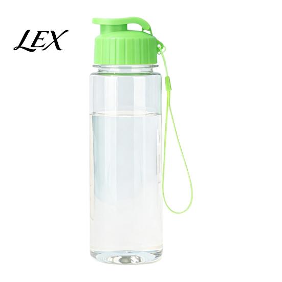 Matte Texture Water Bottle Sports Bottle, with Flip Lid And Lanyard, Portable Leak-proof PET Cup, Lightweight Fitness Jug, for Gym School Office
