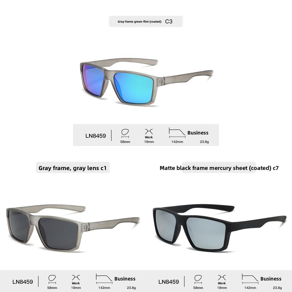 Outdoor Cycling Sunglasses For Women Men Uv400 Polarized Full Frame With Antiglare For Running And Fishing