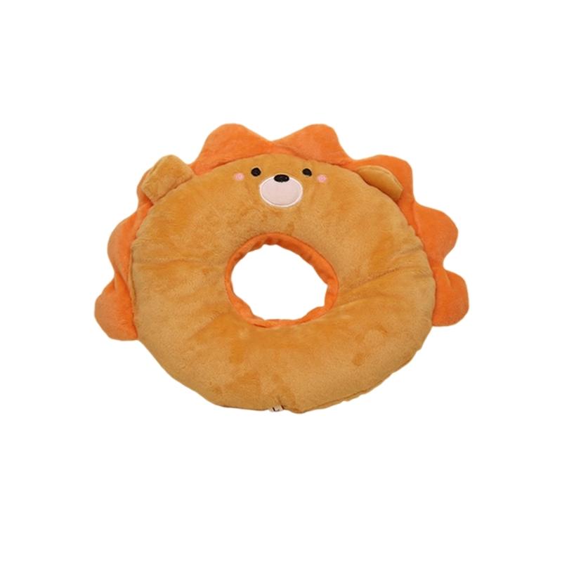 Lovely Pet Recovery Collar Protective Cone For Dog Cats After Surgical Adjusting Neck Size Plush Collar Prevent Licking