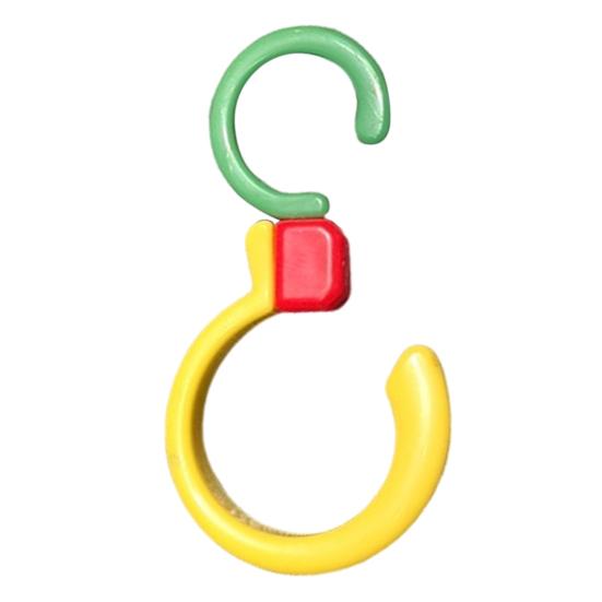360-Degree Rotating Multi-Functional Hook 1KG Load-capacity Compact Design Portable Travel Clothes Hanger Foldable Hook