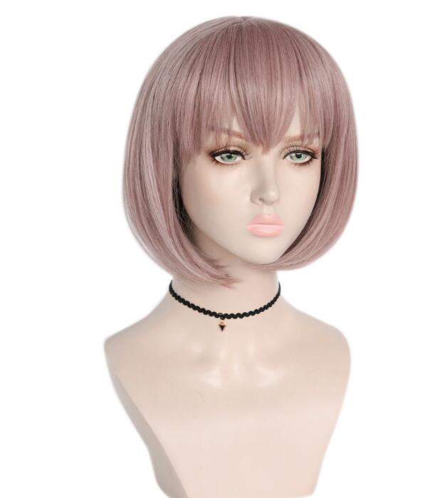 

Аниме короткий парик косплей Danganronpa Ruruka Andoh костюм Dangan Ronpa термостойкие синтетические волосы Ruruka Andoh женские парики One Size коричневый