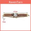 Bracelet Simple Sept Archanges Pierre de Temps Design Cuir Tendance Femme