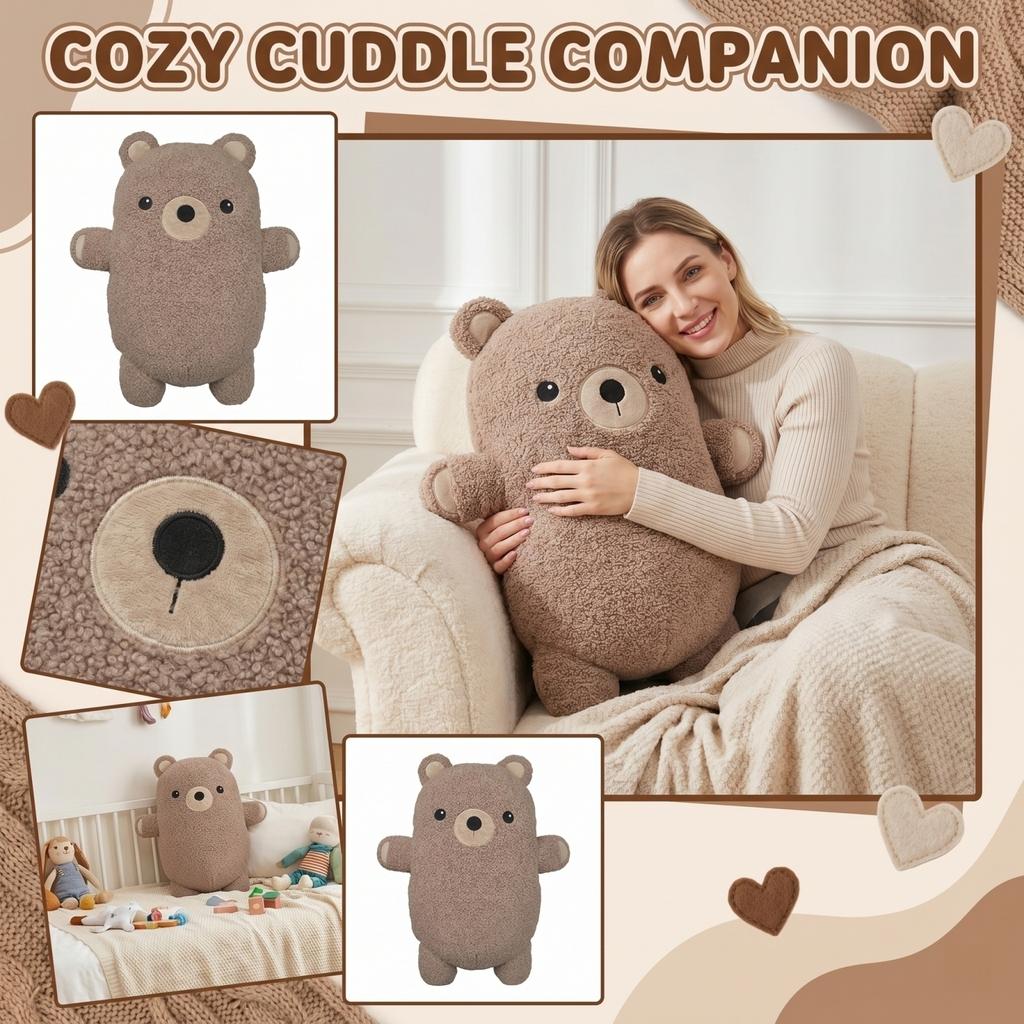 Plush Toy  Soft Cute Doll Soothing Plush Toy