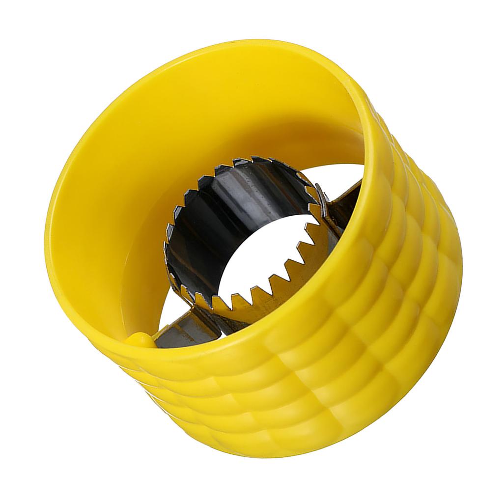 Obieraczka do kolby kukurydzy Usuń ziarna Przenośna ze stali nierdzewnej Obieraczka do kukurydzy do kuchni Żółta