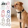 Coleira Anti-Puxão para Cães Guia Corrediça Sem Puxar Resistente para Cães Pequenos Médios Passeio Seguro Cães Grandes Corda de Treinamento Forte com Batente Ajustável Caminhada Para Parar