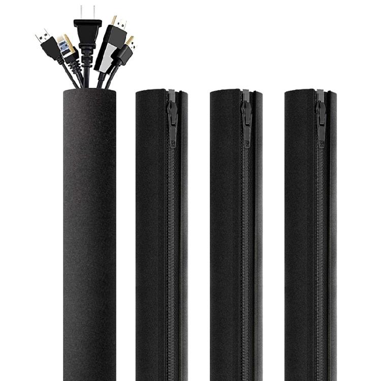 Ärmel mit Reißverschluss Benutzerfreundliche Kabelführungslösung Praktische Kabelabdeckung