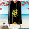 Kesanspor Print Beach Towel, Large Soft Quick Dry Towel for Beach Camping Swimming