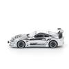 Genesis Company POP RACE Scale Top Secret GT300 Supra Silver Chrome Finished Model PR640325 1/64