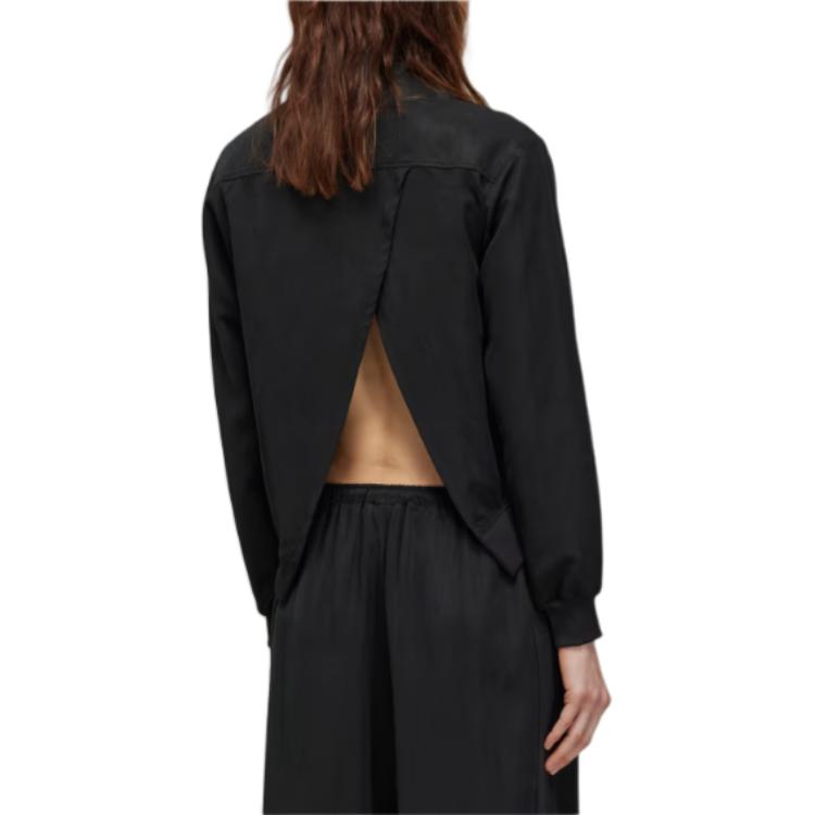 Y-3 Zipper Long Sleeve Solid Color Stand Collar Jacket Men Jacket Black JD3518