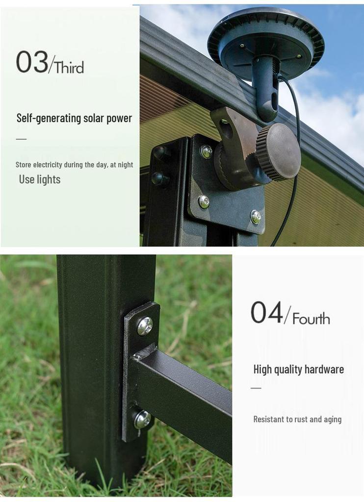 In-Stock Outdoor Hanging Swing Chair: Waterproof Wrought Iron Reclining Rocker for Balcony, Courtyard, or Garden