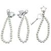 Delicate Hangings Pendant Decoration Fashionable Keychain Pendant Pearls Rings Phone Accessory Chic Purse Hangings